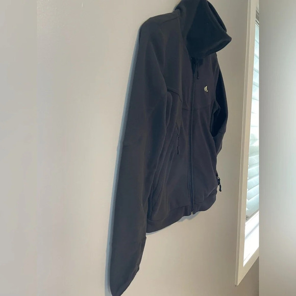 Women’s Adidas fleece zip-up sweater black size XS - Picture 7 of 9